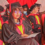 Lizz Ntonjira at the Amref International University 3rd Graduation